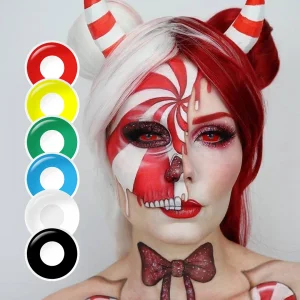 Free Shipping Psyeche Hot Sale 1 Year 22mm Soft Japan Cosplay Contact Lens  Halloween Contact Lenses