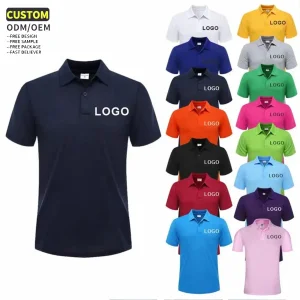 Original Factory Custom Work Shirts Withcustom logo Colorful Teamwear Workwear Office Tshirt Men's Polo Shirts Wholesale Apparel