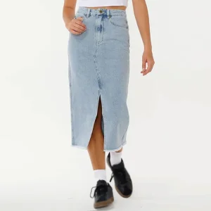 Women Midi Denim Skirts Available In All Sizes At Wholesale Price Best Quality Women Midi Denim Skirts