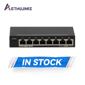 Industrial Metal-Shell 8-Port Gigabit Switch