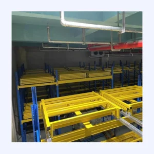 New Function Teardrop Industrial Racks Metal Storage Warehouse Shelving Stack Rack Push Back Pallet Racking System in JINHUI