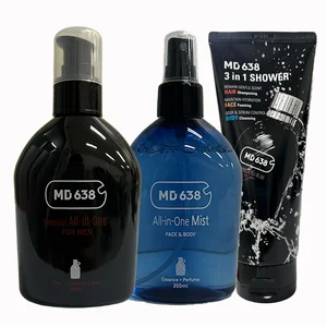 Private Label Men's Face Skin Care Set OEM ODM Korea Manufacture Hyaluronic Acid Herbal Moisturizing Oil Control Anti-Wrinkle