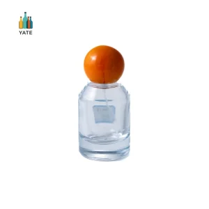 in Stock Customized 30ml 50ml 100ml Flint Spray Glass Perfume Bottle with Thick Base and Marble Closure