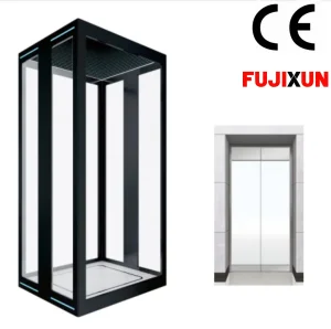 OEM En81-20 Passenger Elevators Lifts Home Villa Panoramic Elevator Lift