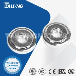 Manufacturers Supply Thick Knurled Nuts Round Nuts Custom Non-Standard Fasteners