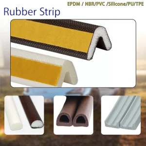 Silicone Foam Strip Seal for Entry Wooden Door Frame