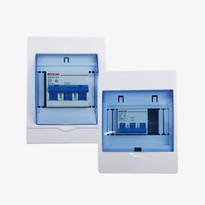 PZ30 Plastic Panel Distribution Box 8Way Waterproof Wire Box Household Electrical Distribution Box MCB Circuit Breaker Equipment