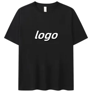 Bulk Wholesale Men Oversize Cheap Custom Logo 100% Cotton T Shirts