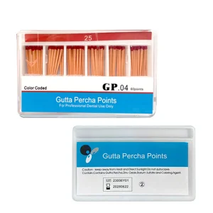 Dental Use Gutta Percha Point for Root Canal Treatment (YQD3-3)