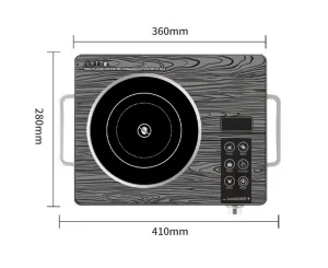 High-Power Smart Electric Ceramic Induction Cooker