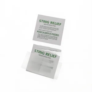 Disposable Medical Gauze Sterile Sting Relief Antiseptic Swab/Prep Pad/Wipe
