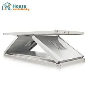 Custom 20-foot Z-configuration collapsible container unit