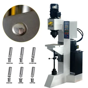 14kN 20kN 34kN Auto Hydraulic Fastener Riveting Machine Orbital Radial Riveting Machine
