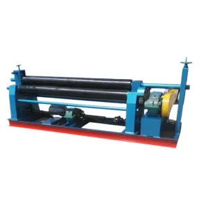 Pipe Rolling Machine Sheet Metal Steel Plate Tube Bending Roller Machine