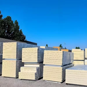 Food-Grade Airtight PU Sandwich Panel for Cold Room Workshop Hotel-for Clean Room Airtight Partition