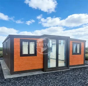 Casa Contenedor Sostenible 20FT Elaborada a Partir de Materiales Reciclados
