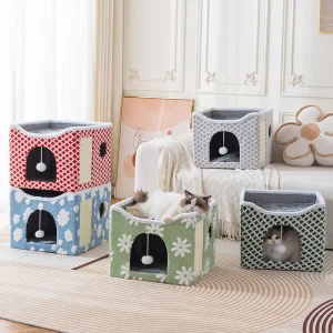 Foldable Cat House