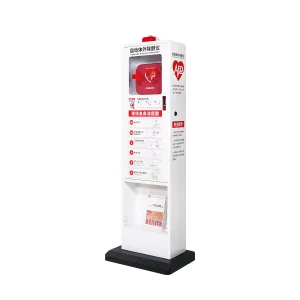 Wap M5p First-Aid Mounted Wall Aluminum First Aid Kit Case Indoor Aed Cabinet