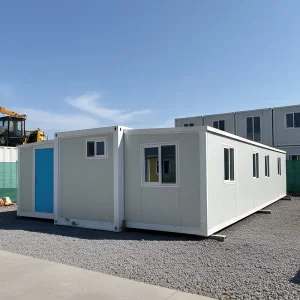 Double-Wing Expandable Container House (20FT/40FT) , Quick-Assembly Design, Waterproof/Fireproof EPS Insulation