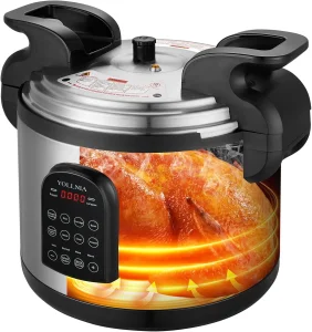 17L Commercial Electric Pressure Cooker Fast Cooking Food Saving Energy