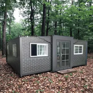 Heavy-Duty Galvanized Steel Frame Housing for Construction Projects