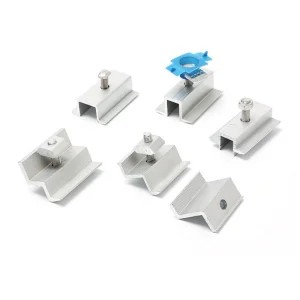 Solar Kits 35mm Solar Panel Aluminum MID Clamp End Clamp for Mounting