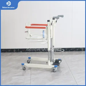 Huaren Home Medical Equipment Suppliers Freedom Transfer Patient Lift China Ywj-02 Configure Emergency Stop Switch Transfer Chair Commode