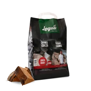 Legua High Quality Cherry Tree Wood Chunks for Natural Smoke Flavour
