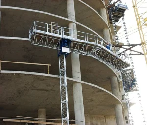 Automatic Platform Protection Wall Maintenance Platform