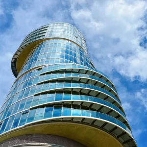 Eco Friendly Curtain Wall System for Green Buildings