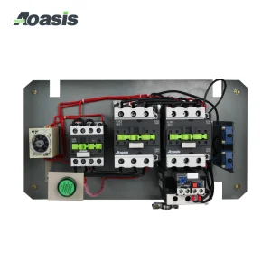 Arrancador de Voltaje Reducido Star Delta de Buena Calidad Aoasis Qjx2-09 LC3-D Serie 220V/380V 1kw con Caja de Metal