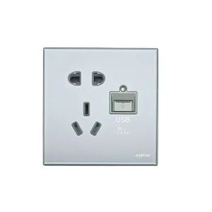 Tomada de parede USB com carregamento rápido CCC