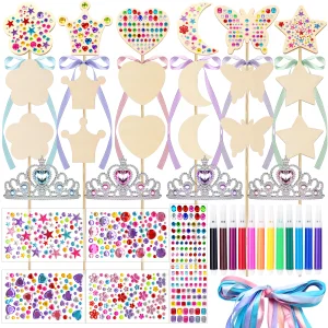 Princess Fairy Wand Kit DIY Craft Kit