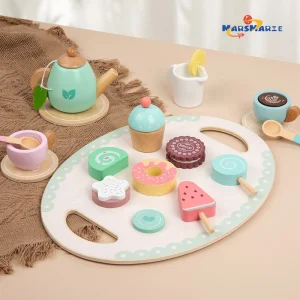 Unisex Educational Afternoon Tea Set for Kids
