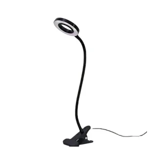 30 Brightness Levels Clip on LED Book Light Flexible Gooseneck Book Clamp Lamp Eye Protection Reading Light Ideal for Bookworms