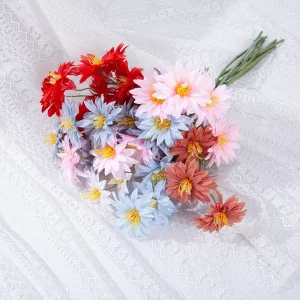 3D Real Touch Artificial Chrysanthemum Sunflower