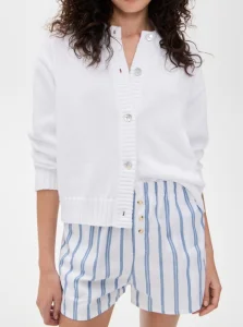 Cotton Crew Neck Cardigan