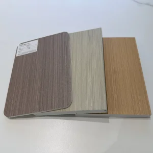 Wooden Texture Matt Surface Laminated PVC Foam Board for Kitchen and Bathroom Cabinets