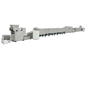 Equipamento para Fabricação de Macarrão Frito/Não Frito - Linha Completa de Macarrão Instantâneo em Saco de Barril