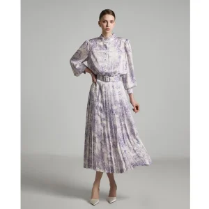 Customized Floral Print Dress