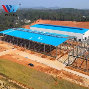 Steel Structure Factory Fast Installation Warehouse Workshop High-Rise Building Frame Components Prefab Tiny Portable Modular