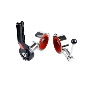 Sanitary Wafer Butterfly Valve in SS304 with PTFE Sealing Material