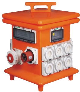 Outdoor PVC IP67 Portable Power Distributor Box