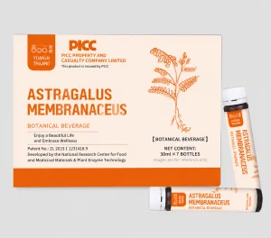 Private Label Astragalus Herbal Extract Fermented Liquid Beverage 30ml Bottle FOS Food Grade 24-Month Shelf Life Soothe