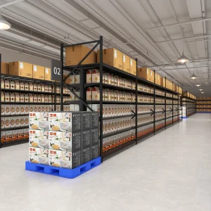 Double Sided Metallic Rack for Montevideo Wholesalers