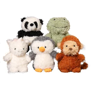 Cute Soft Plush Penguin Bear Little Yellow Duck Panda Stuffed Animal Toy Cute Mini Doll Suitable for Claw Machine Plush Toy
