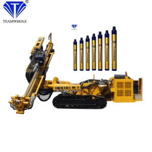 Crawler Twin Drive DTH Drill Rig