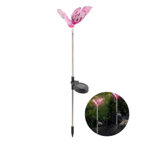 Holiday Decoration Solar Powered Lamps Outdoor Garden LED Landscape Christmas Stainless Lighting