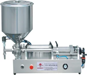 Manual Pneumatic Filling Machine for Liquid Cream