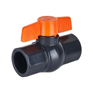 China 1''  PVC Octagonal Compact Ball Valve Solvent Socket Supplier, Factory
